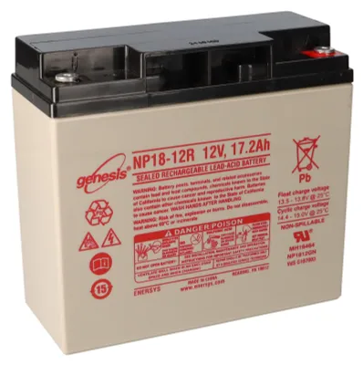 Produktbild von EnerSys Genesis NP18-12R AGM-Bleiakku 12V 18Ah – M5-Flachpol