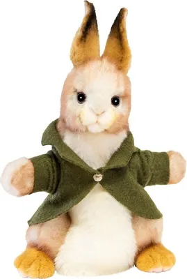 Produktbild von Hansa Creation - Kuscheltier - Handpuppe Kaninchen mit Jacke