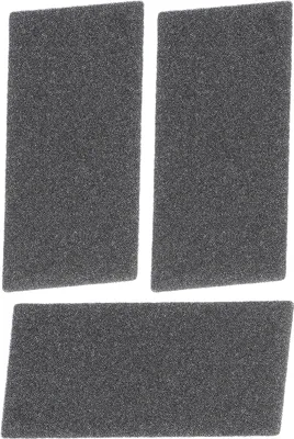 Produktbild von McFilter | Ersatzfilter (3 Stück) Schwammfilter geeignet für Bauknecht Whirlpool Ignis HX 481010354757, Zubehör für Trockner, 220 x 107 x 8mm