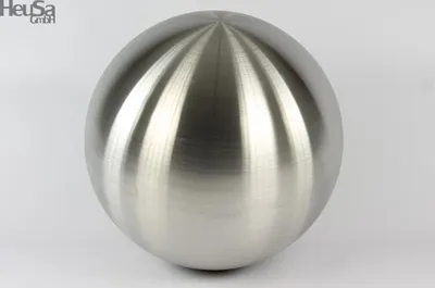 Produktbild von Edelstahlkugel Ball matt 58 cm Ø Schwimmkugel Dekoration Rosenkugel