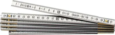 Image de Mesure pliante 2m x 15mm gravemat duralumin - 0-35-305