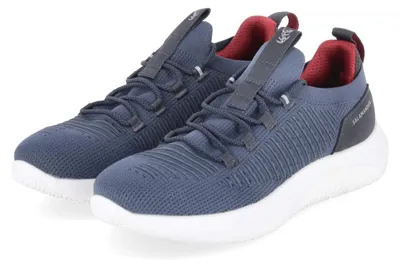 Zdjęcie produktu dla Salamander, męskie niskie sneakersy, kolor niebieski, materiał: tkanina i syntetyk, rozmiar: 45