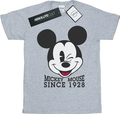 Produktbild von Disney - "Since 1928" T-Shirt für Herren BI50887 (S) (Grau)