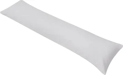 Obrázok produktu pre Tvarovaný vankúš pre spanie na boku, 40x145 cm, sivý