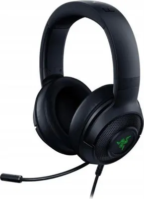 Produktbild von Razer Kraken, Kabelgebunden, Gaming, 12 - 28000 Hz, 322 g, Kopfhörer, Schwarz
