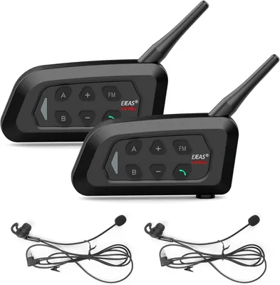 Productafbeelding van Professionele Scheidsrechter Bluetooth Intercom set voor vier personen