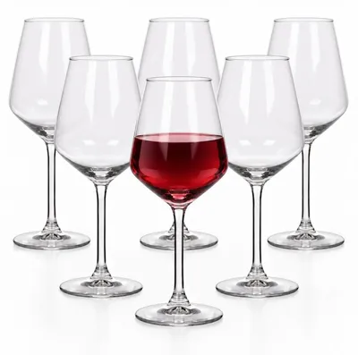 Produktbild von Rotweingläser - 6 Stück - Weinglas, 53 cl - Klares Glas