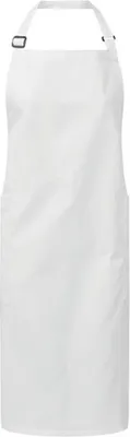 Produktbild von Premier Workwear PR120 | Latzschürze, Recycled & Organic Fairtrade Bib Apron, 86 x 72 - Farbe: White - Größe: 86 x 72 cm