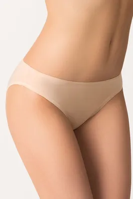 Obrázok produktu pre Vivisence 4003 Dámske nohavičky s nízkym pásom , béžová, L