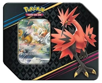Zdjęcie produktu dla Pokemon Crown Zenith: Galarian Zapdos Tin