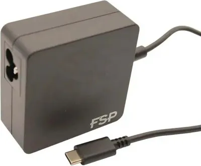 Produktbild von FSP NB C 65 Adapter PD, Ausgang: 5V, 9V, 12V, 15V, 20V, Universal, Drinnen, 100 - 240 V, 50/60 Hz, 65 W, 5 - 20 V