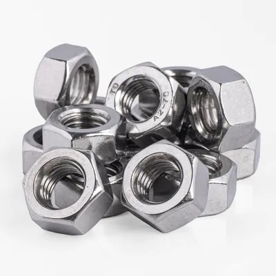 Produktbild von Sechskantmuttern M12 - 100 Stück Edelstahl A2 V2A DIN 934 Rostfrei