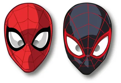 Zdjęcie produktu dla Maski papierowe Spider-Man World Of Web 6szt dla dzieci