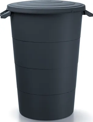 Produktbild von nabbi Plastová záhradná nádoba s úchytkami IDSM120U 120 l - antracit