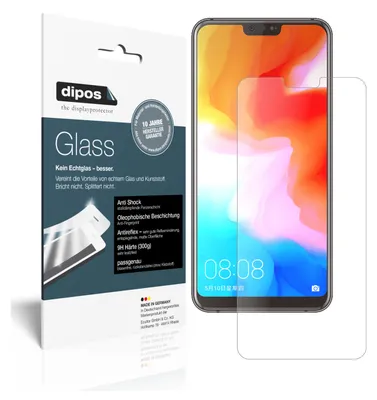 Produktbild von 1+1x Schutzfolie für Ulefone T2 matt - Anti-Shock 9H Folie dipos Glass