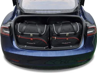 Obrázok produktu pre Tašky do kufra TESLA MODEL 3 EV 2017-2023 5ks KJUST