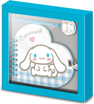 Zdjęcie produktu dla Karactermania Zestaw notesów i długopisów Cinnamoroll Hello Kitty premium