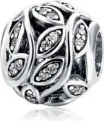 Produktbild von PANDACHARMS Funkelnde Zweige Charm, 925er Sterling Silber, passt zu Pandora