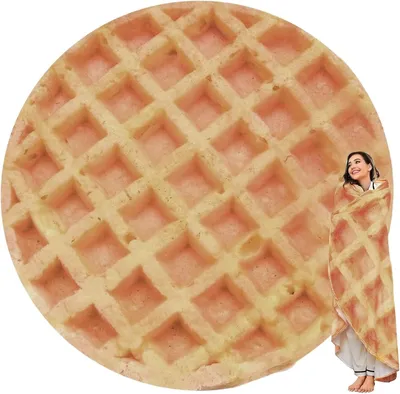 Produktbild von Riesige Waffel-Decke, warm und bequem für Sofa