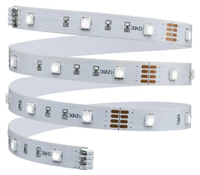 Produktbild von Paulmann Function BlackLight LED Stripe Set 1m 6W 230/12V DC Weiß Kunststoff