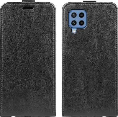 Produktbild von Mobigear  Samsung Galaxy M22 Hülle Flipcase - Schwarz