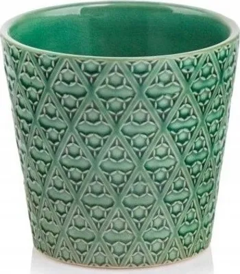 Image de Support de pot de fleurs Pot de fleurs Pot de plantes VINTAGE vert clair 14 cm HOMLA