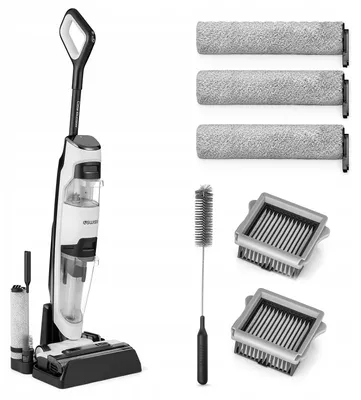 Produktbild von 2-in-1-Staubsauger 4SWISS VC024 – kabellos, mit Wischfunktion, 15.000 Pa, HEPA-Filter