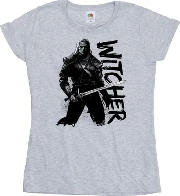 Produktbild von Netflix - "The Witcher" T-Shirt für Damen BI44199 (L) (Grau)