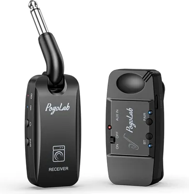 Produktbild von POGOLAB UHF Wireless Saxophon Sender Empfänger Saxophon Mikrofon Wiederaufladbar