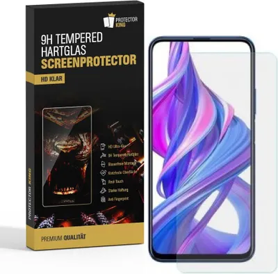 Produktbild von 3x 9H Hartglas für Huawei Honor 9X Panzerfolie Displayschutz Schutzglas HD KLAR Panzerglas Schutzfolie