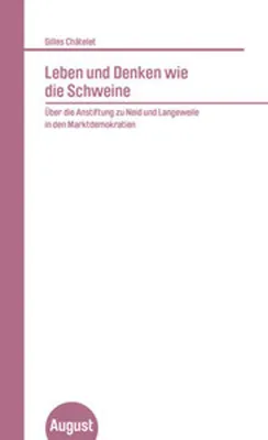 Produktbild von Leben und Denken wie die Schweine