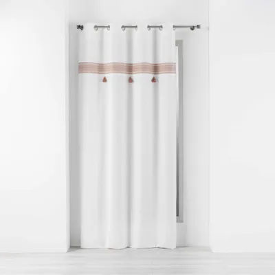 Zdjęcie produktu dla Zasłona na przelotkach, bawełniana AMAYA, 140 x 240 cm