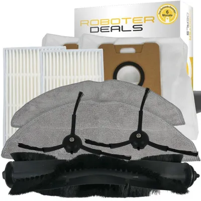 Productafbeelding van Accessoire set, reserveonderdelen voor de Tapo RV30 Max Plus (2x filters, 2x zijborstels, 2x stofzakken, 1x hoofdborstel, 2x pads)