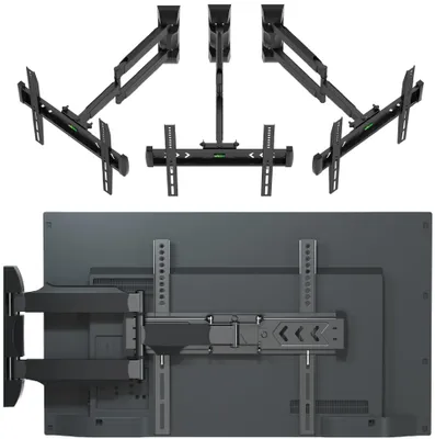 Image de Vetouson Support TV Mural Pivotant et Inclinable 61cm 26-60"