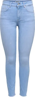 Produktbild von ONLBLUSH MID SK ANK RW DNM REA130 N Light Blue De M/30