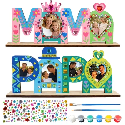 Productafbeelding van Doe-Het-Zelf Fotolijst cadeau met Houten Letters