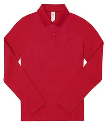 Immagine prodotto di B&C - Camicia "My Polo" da donna a maniche lunghe LT2695 (S) (rosso)