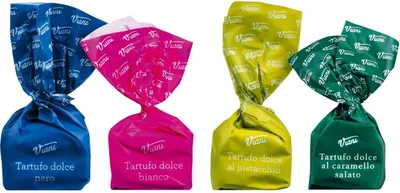 Produktbild von Viani Tartufi Dolci Misti 1 kg Beutel – Italienische Schokoladentrüffel, handgemacht, feine Pralinen, Geschenkidee & Genuss für jeden Anlass
