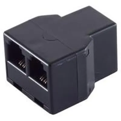 Produktbild von S/CONN maximum connectivity 71225-, RJ45, 2x RJ45, Schwarz
