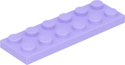 Produktbild von Lego® 2x6 Platte 3795 - 1 Stück Lavendel