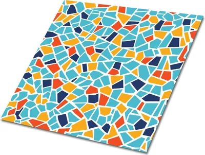 Produktbild von Selbstklebende Platten 30x30 cm Wandpaneele 9 Stück im Set Wanddeko - Bunte Mosaik