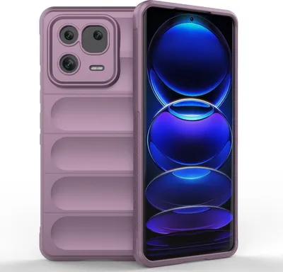 Produktbild von Mobigear Bumpy  Xiaomi 13 Pro Hülle Flexibles TPU Backcover - Lila