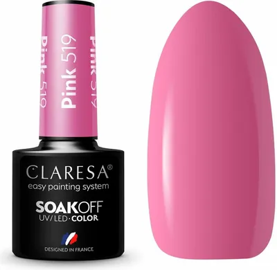 Immagine prodotto di CLARESA SoakOFF UV/LED Gel Rosa 519 5ml
