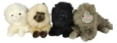 Produktbild von Koty pluszowe 30 cm - mix wzorów i kolorów