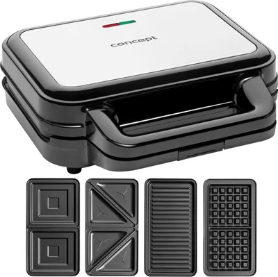 Immagine prodotto di Concept SV3070, macchina per panini da 900 W Nero, Argento