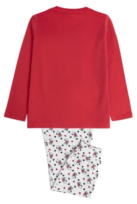 Productafbeelding van PEANUTS pyjama voor meisjes, met lange mouwen, van katoen, met ronde hals