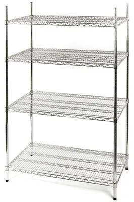 Produktbild von Lagerregal Aus Chromstahl, 1220X455X1800 Mm