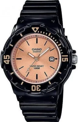 Produktbild von Casio Lrw-200h-9e2vdf Klassische Armbanduhr, 39mm, 100m Wasserdicht, Schwarz Golden, Datum