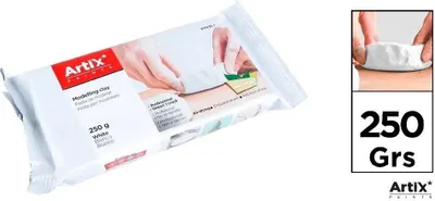 Immagine prodotto di Argilla da modellare 250g bianco