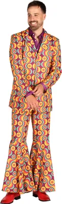 Produktbild von Hippie Herrenanzug Circles Größe: XXL